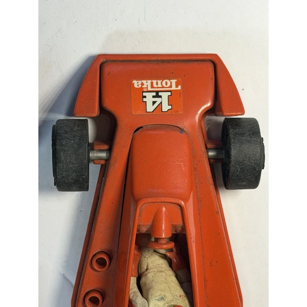 Vintage Tonka A.J. Foyt #14 Indy Race Car x2 1979 One Driver